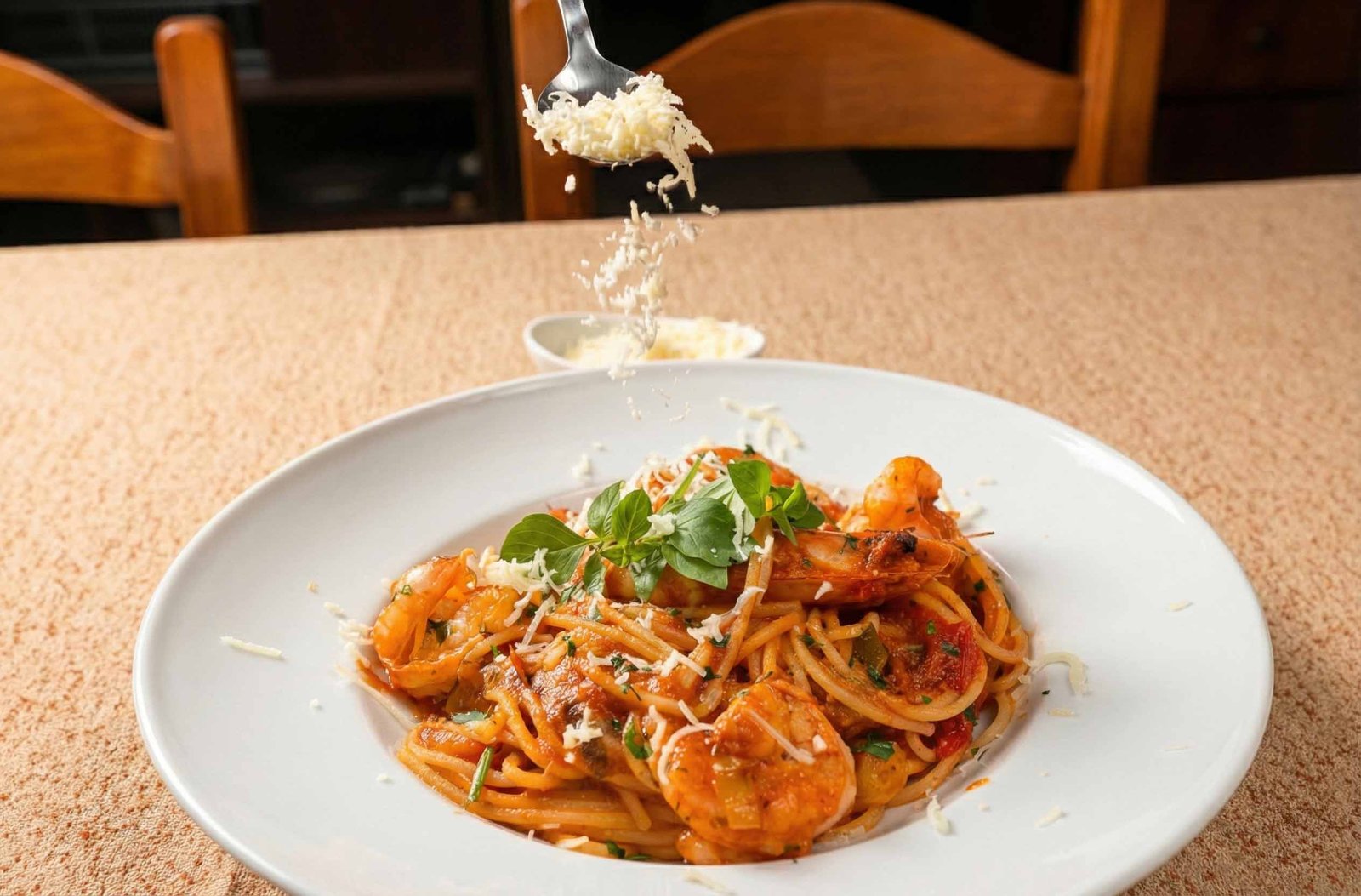 Σπαγγέτι με γαρίδες